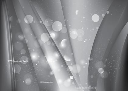 Abstract Gray Bokeh