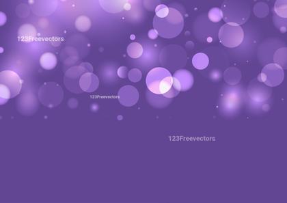Purple Bokeh Background