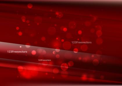 Abstract Dark Red Blurred Bokeh Background Graphic
