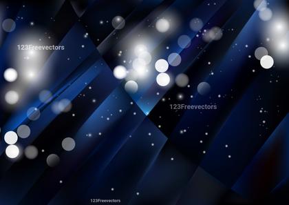 Abstract Blue Light Streaks