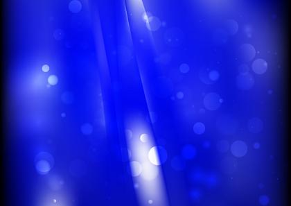 Blue Bokeh Abstract
