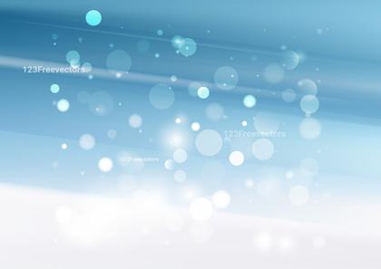 Blue Bokeh Background