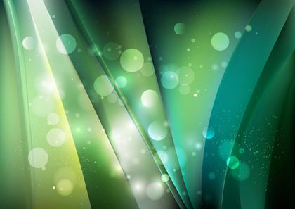 Green Bokeh Abstract