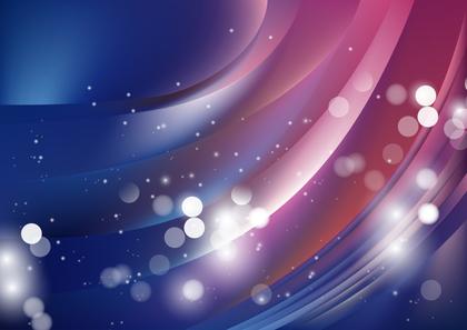 Free Download Blue and Pink Swirl Bokeh Abstract Background