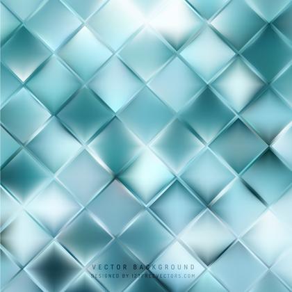 Turquoise Square Background Design