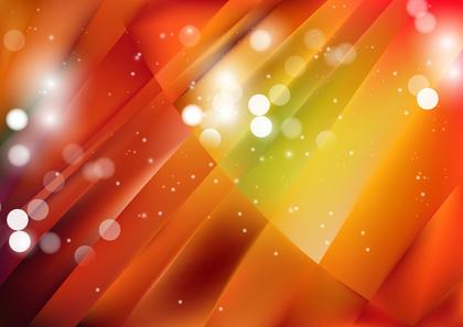 Abstract Orange and Yellow Lines
