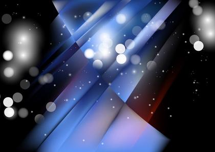 Abstract Blue and Black