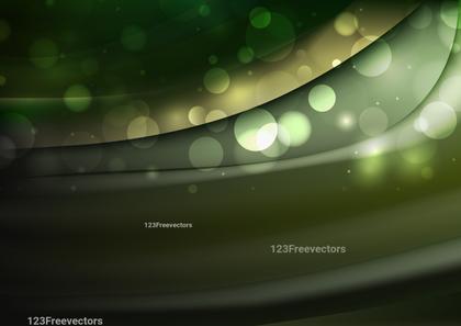 Green Bokeh Background