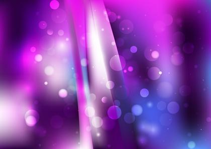 Abstract Purple Bokeh