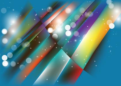 Abstract Colorful Geometric Design
