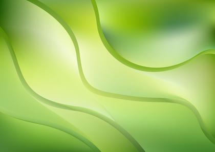 Free Download Abstract Green Wave Background