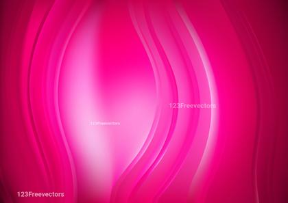 Pink Wave Abstract
