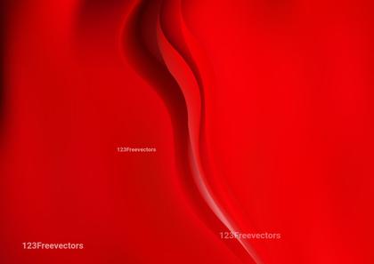 Red Wave Abstract