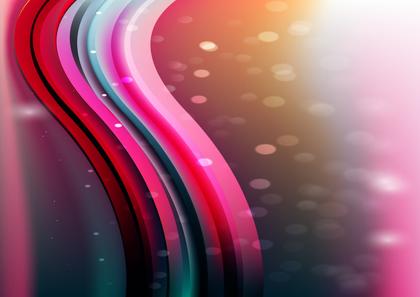 Wavy Ribbon Abstract