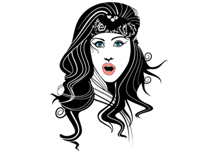 Gypsy Woman Vector