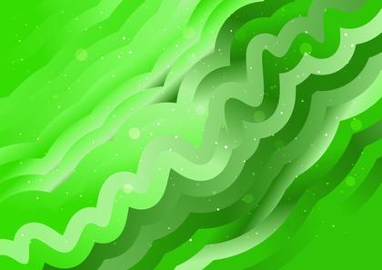 Free Download Abstract Green Wavy Gradient Background