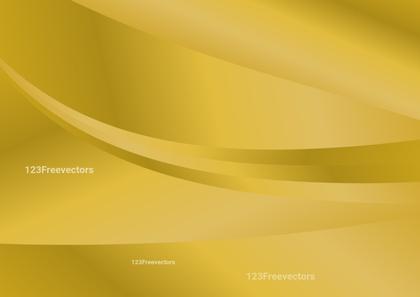 Gold Wave Abstract