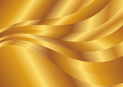 Free Download Abstract Gold Gradient Wave Background Vector