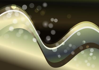Free Download Abstract Brown and Green Gradient Wavy Background Vector ...