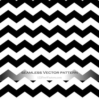 Black and White Zig Zag Background