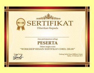 Certificate Border Template Illustrator