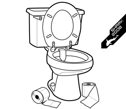 Toilet Vector Illustration