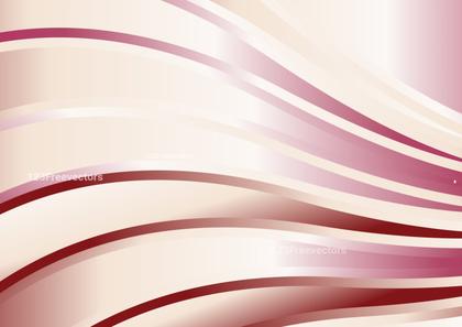 Crimson Wave Abstract