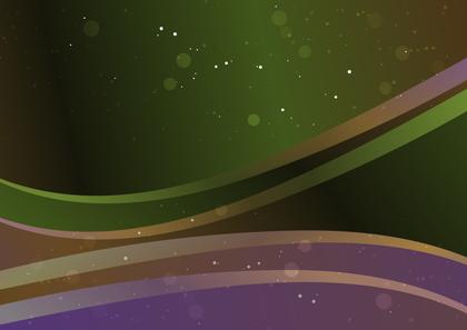Green Wavy Background