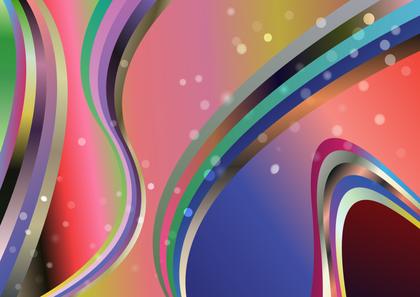Free Download Abstract Gradient Background with Wavy Lines
