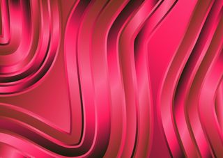 Pink Wave Abstract