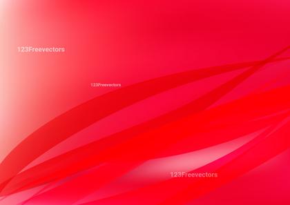 Red Wave Abstract