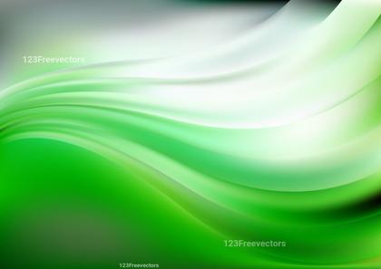 Green Wavy Background