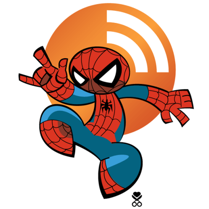 Vector Spiderman RSS Icon