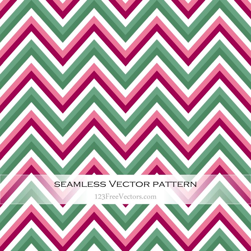 Vintage Chevron Pattern Wallpaper
