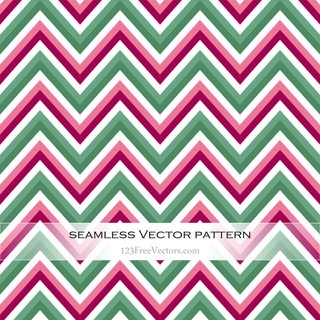 Vintage Chevron Pattern Wallpaper