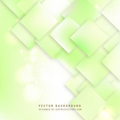 Abstract Light Green Square Background Design