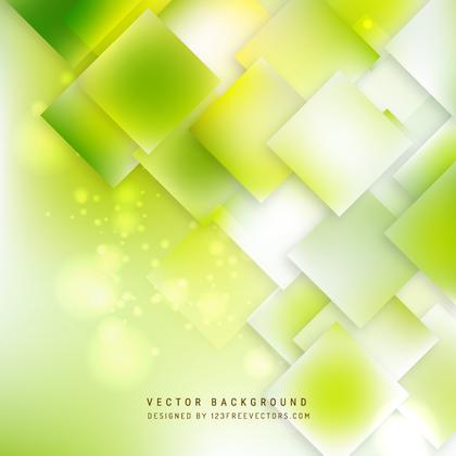 Abstract Yellow Green Square Background Design
