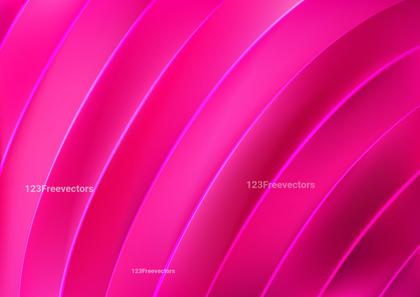 Pink Curved Lines