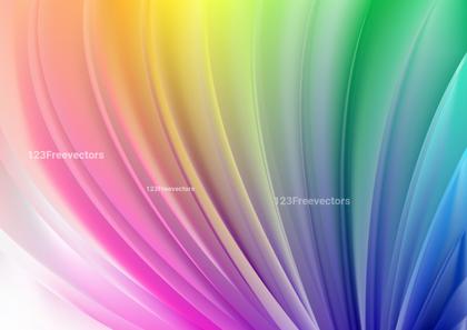 Abstract Rainbow Stripes