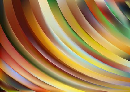 Curved Stripes Abstract