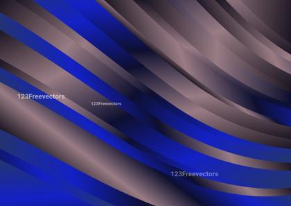 Blue and Brown Striped Gradient