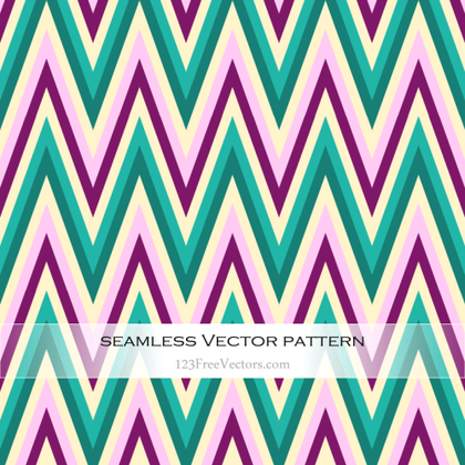 Seamless Zigzag Pattern Vector Background