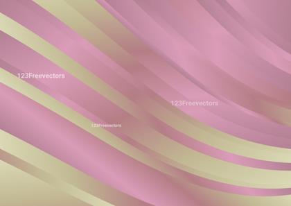 Pink and Beige Striped Gradient