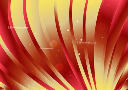 Abstract Red and Yellow Swirl Background