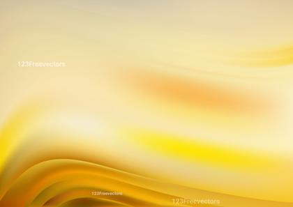 Abstract Golden Waves
