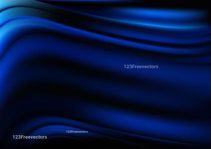 Blue Wave Abstract