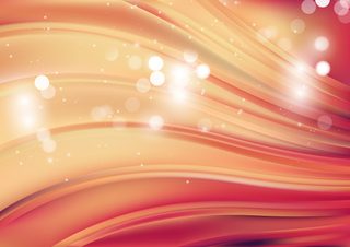 Swirling Orange and Red Abstract