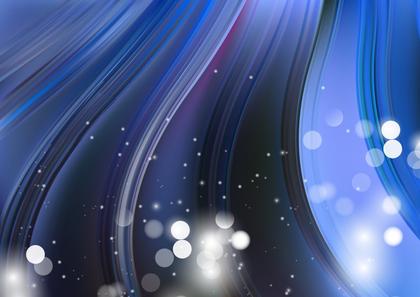 Free Download Blue Abstract Background with Bokeh