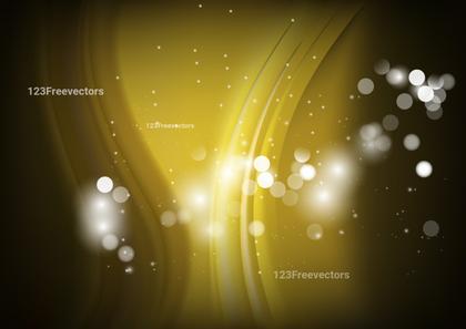 Golden Bokeh Background