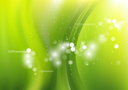 Green Bokeh Background